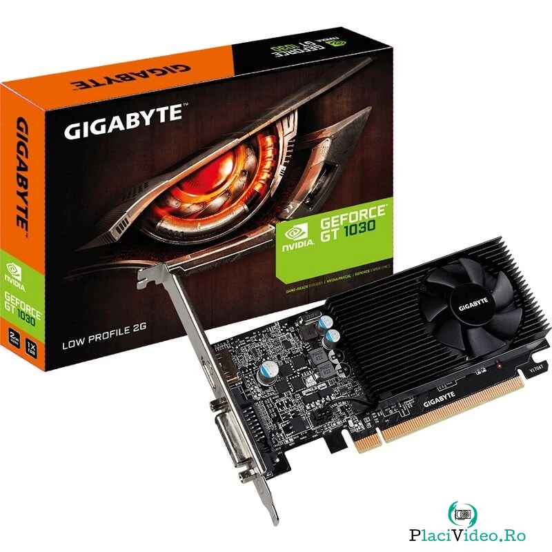 Gigabyte Placa video Gigabyte GeForce GT 1030, 2GB GDDR5, 64-bit