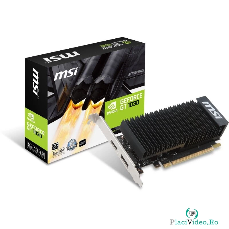 Placa Video GeForce GT 1030 2GH LP OC 2GB GDDR5 64-bit la 490.99 lei ron