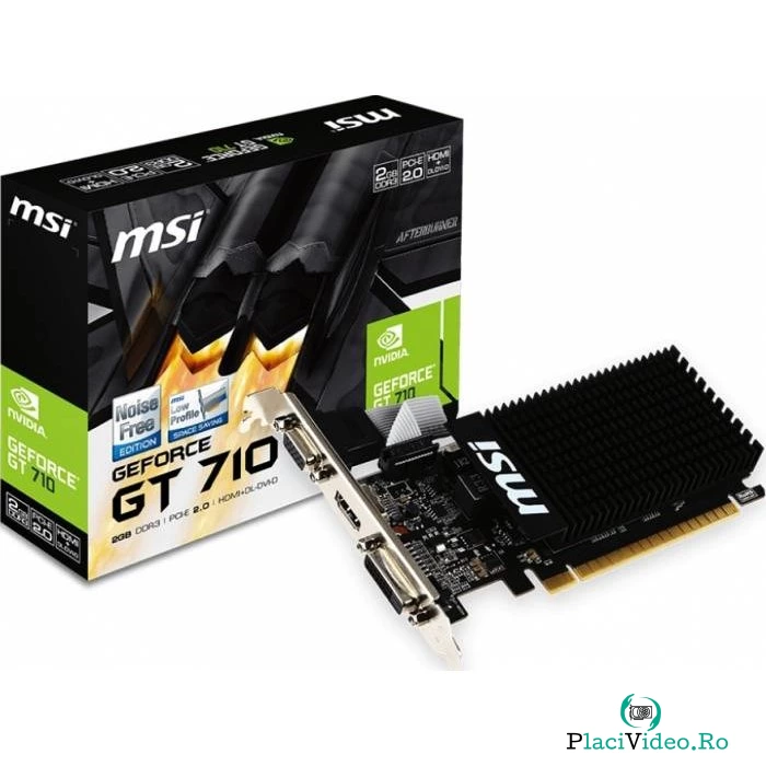 MSI Placa Video Msi Nvidia Gt 710 2gb Ddr3 Pasiv