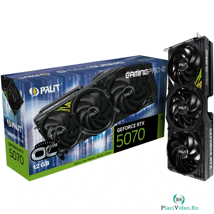Placa Video GeForce RTX 5070 Ti GamingPro-S OC 16384MB GDDR7