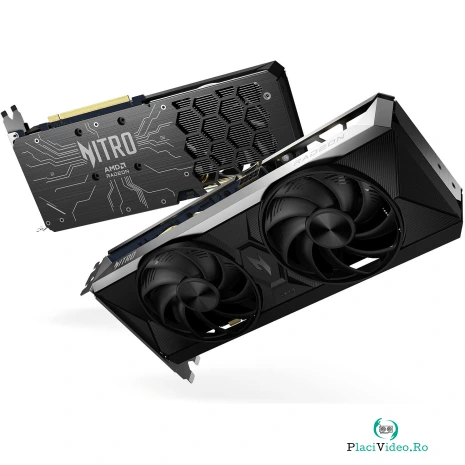 Placa Video Nitro AMD Radeon RX 9060 XT OC 16GB GDDR6